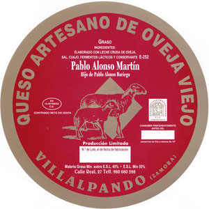 Queso puro de oveja viejo